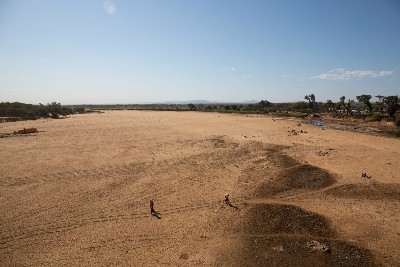 The Mandrare River in drought.